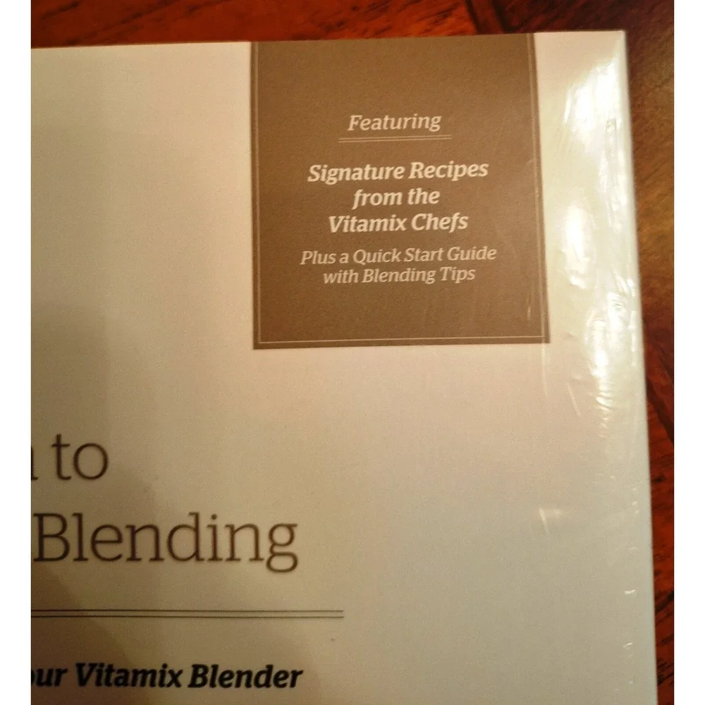 Vitamix G-Series Introduction to High Performance Blending Owners Man & CD New